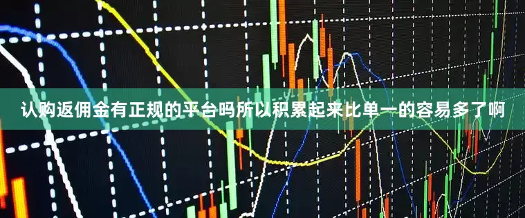 认购返佣金有正规的平台吗所以积累起来比单一的容易多了啊